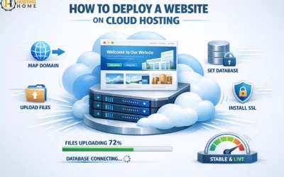 How to deploy a website on Cloud Hosting?