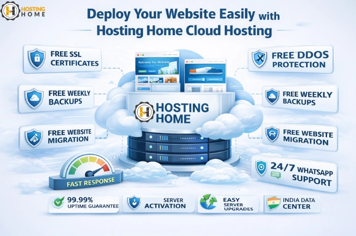 Why Hosting Home is one of the best cloud hosting providers in India.